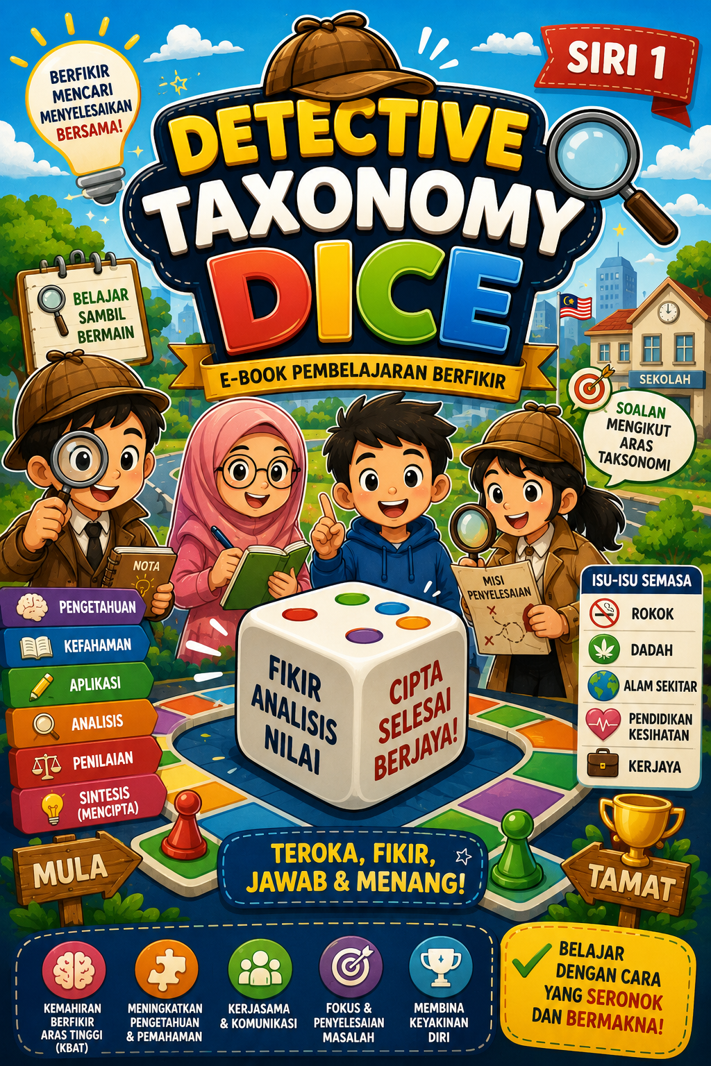 DETECTIVE TAXONOMY DICE SIRI 1